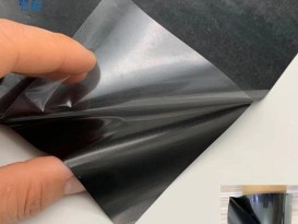 tpu黑膜贊晨TPU離型膜黑色薄膜復pet/OPP 貼合布料防水拉鏈 服裝等厚0.03mm