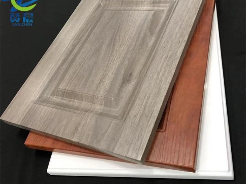 實木包覆門板材料櫥柜拼框門防潮防水免噴膠吸塑膜