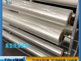 TPU熱熔膠膜  耐高溫  粘著力強 耐水洗  廠家直銷  ZC